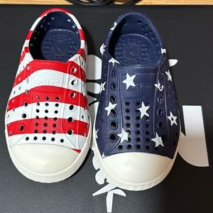 Boys patriotic natives